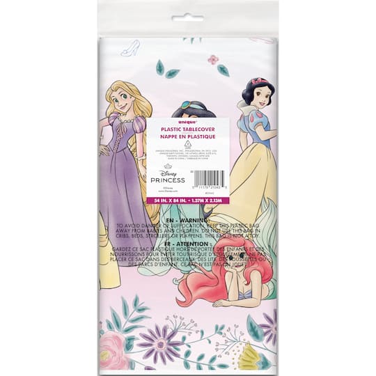 54" x 84" Disney® Princess Plastic Table Cover